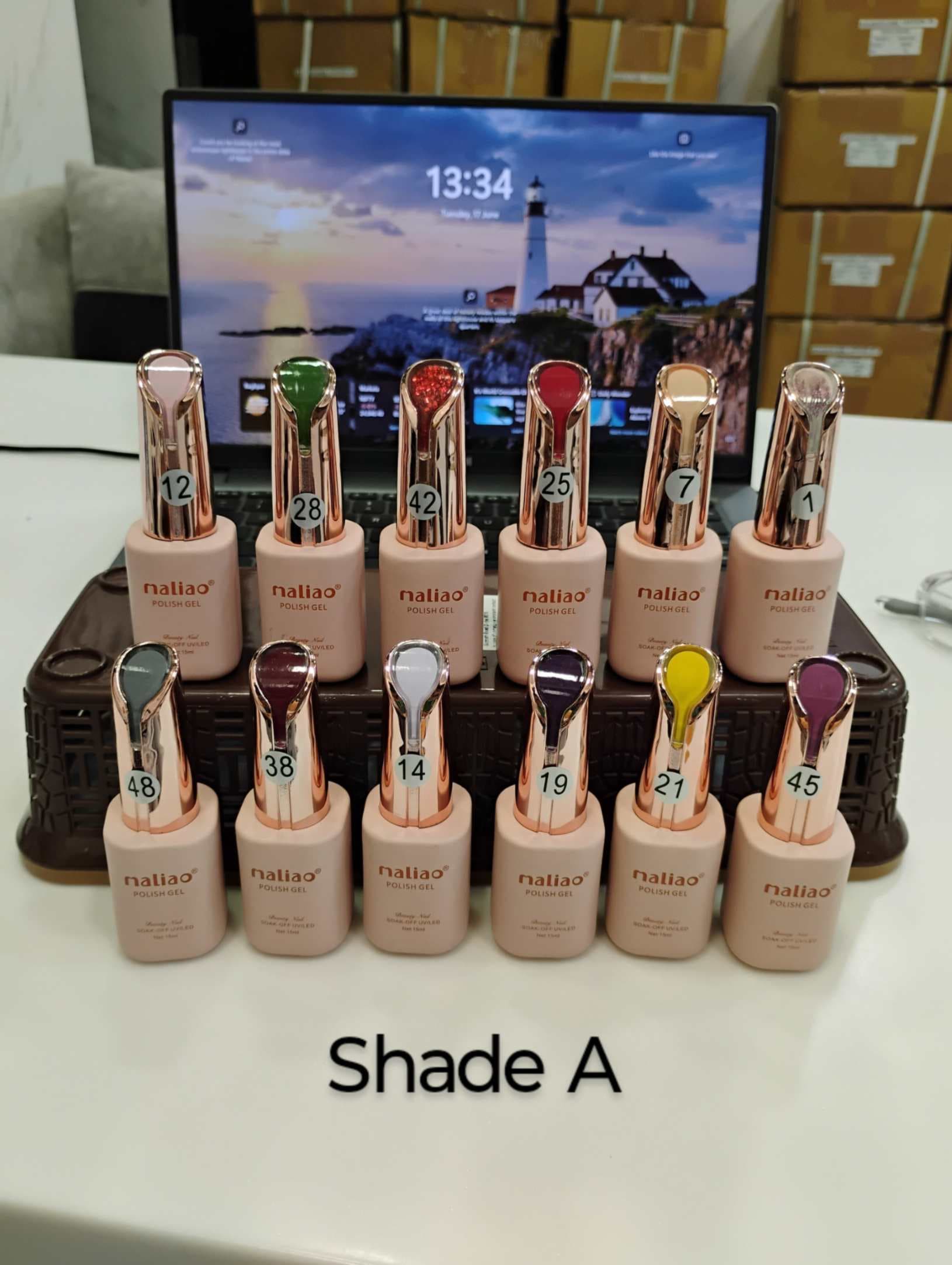 Maliao UV Gel Nail Polish Pack of 12 